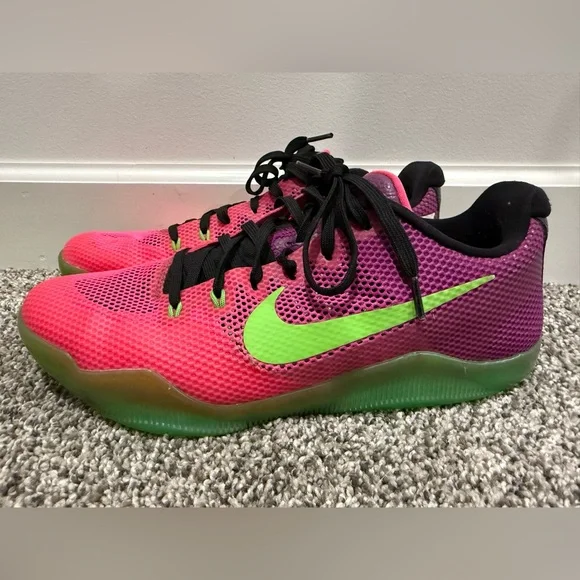 Nike Kobe 11 Mambacurial low basketball shoes, men's size 9.5 - Picture 4 of 12